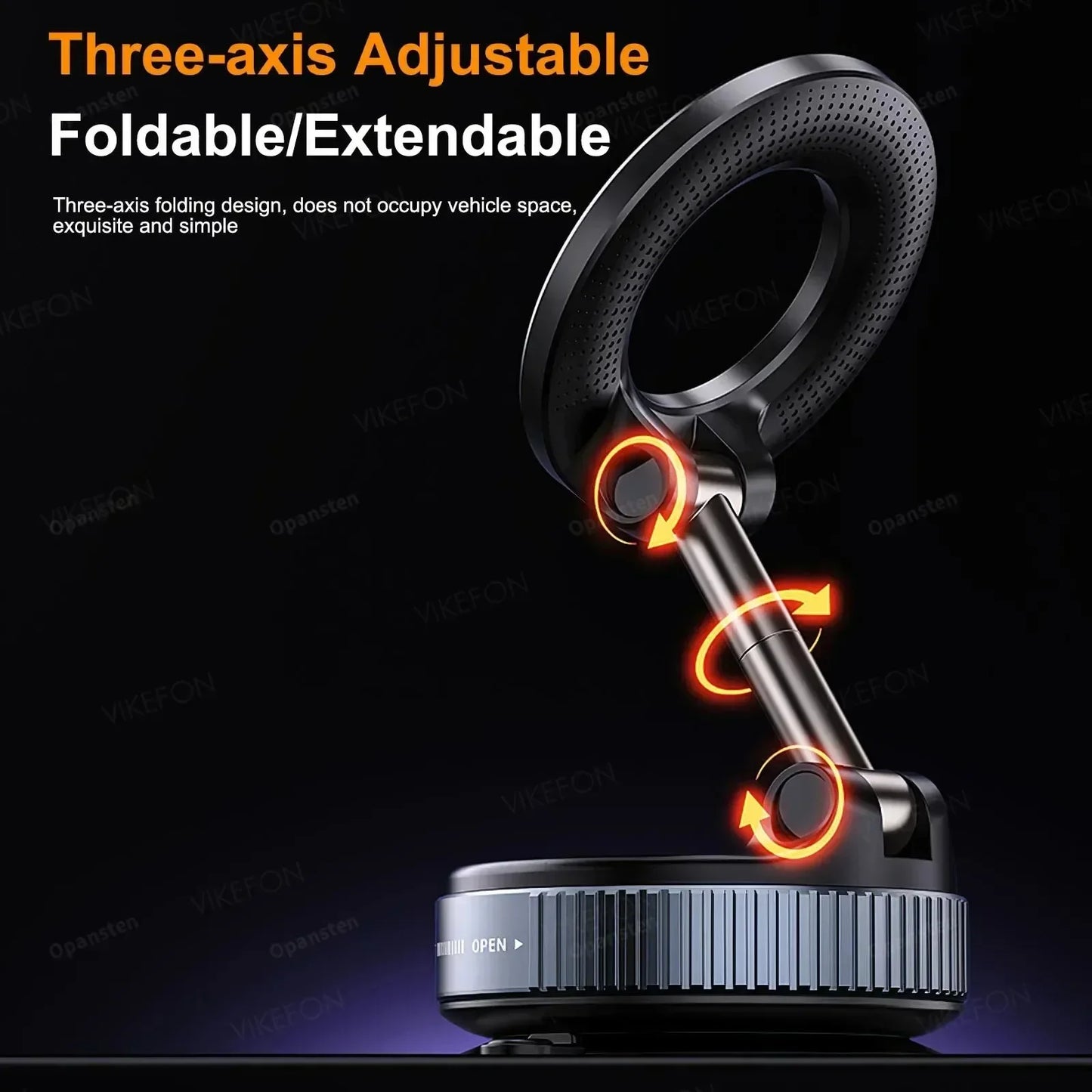 Compact Foldable Magnetic Mount
