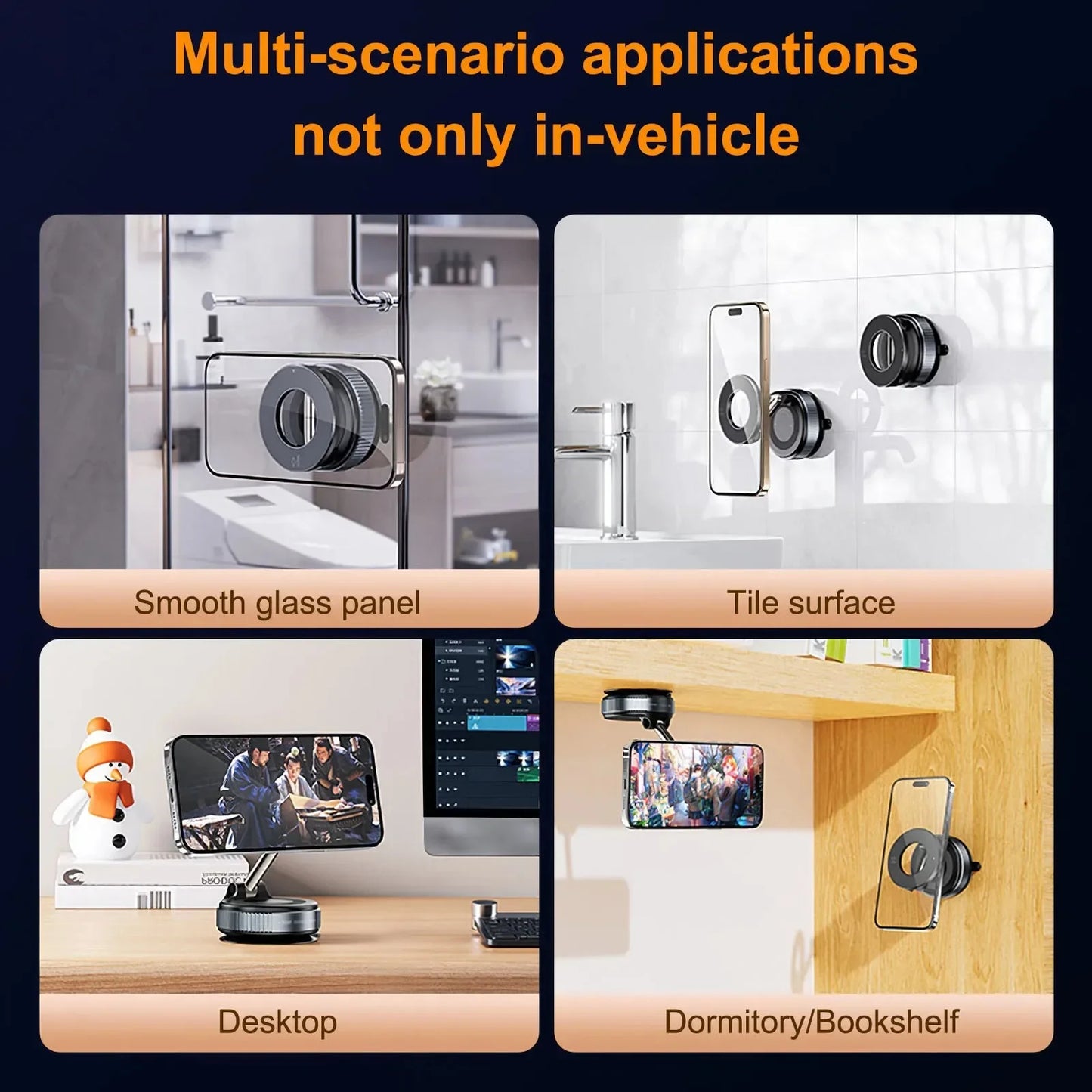 Compact Foldable Magnetic Mount